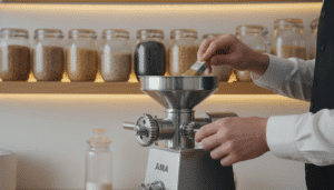 AMA Getreidemühle reinigen