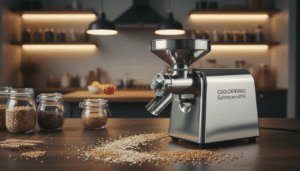 CGOLDENWALL Getreidemühle mit Überlastschutz