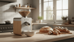 Ist die Bosch Getreidemühle für regelmäßiges Backen geeignet?