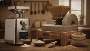 Ist eine Jupiter Getreidemühle besser als eine klassische Steinmühle?