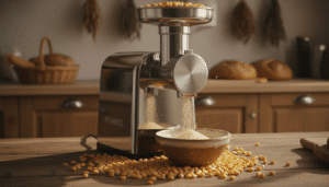 Kann man Mais mit der Kenwood Getreidemühle mahlen?