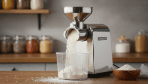 Kann man Reis mit der Kenwood Getreidemühle mahlen?