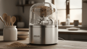 Karcher Getreidemühle mit transparentem Deckel